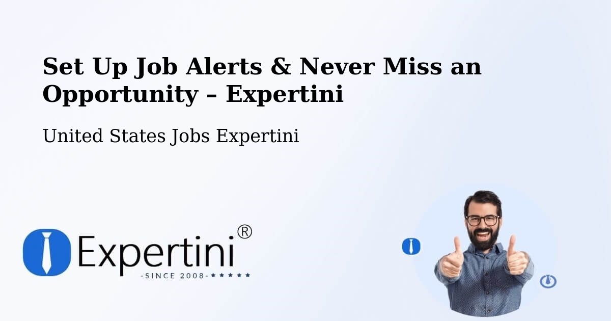 Job Alerts Guide – Get Notified About New Jobs in Plummer - Plummer, United States Jobs Expertini